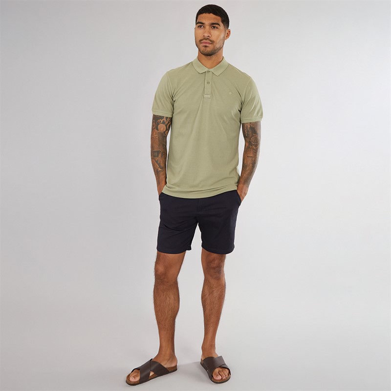 Blend Mens Hedington Polo Oil Green