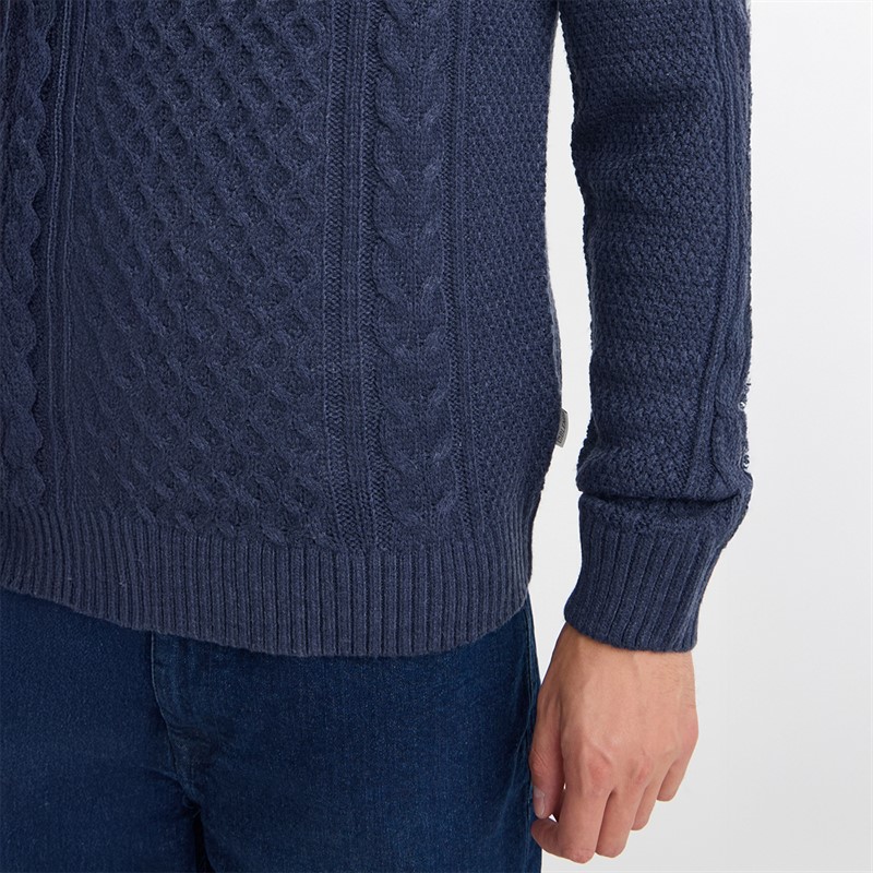 Blend Herren Strickpullover Dress Blues