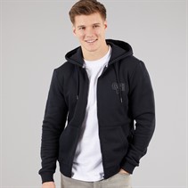 Blend Bluza z kapturem na zamek dla niego kolor Czarny