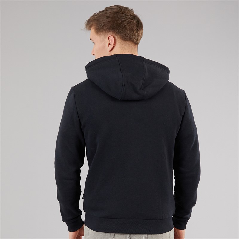 Blend Bluza z kapturem na zamek dla niego kolor Czarny