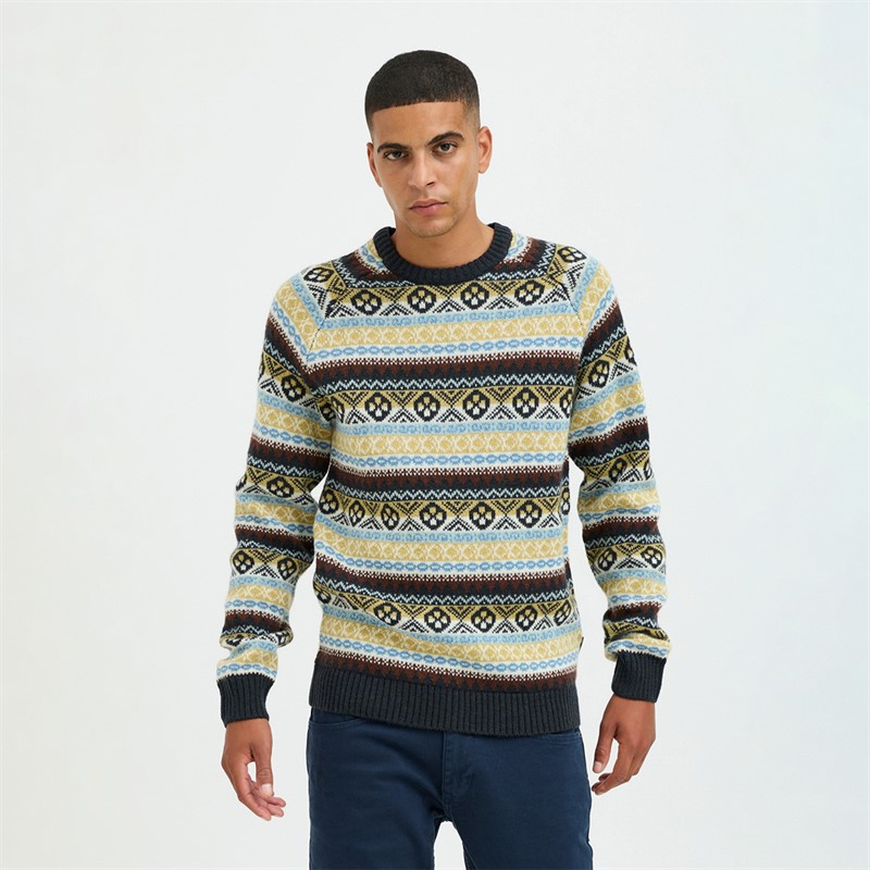 Blend Sweter z dzianiny dla niego kolor Czarny