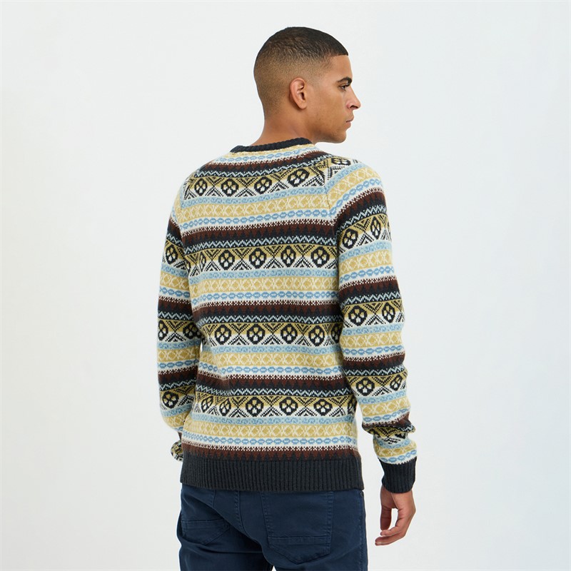 Blend Sweter z dzianiny dla niego kolor Czarny