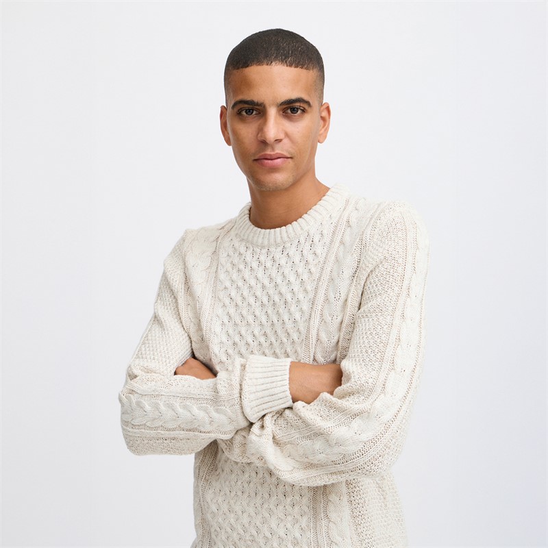 Blend Herren Strickpullover Vanilla Ice