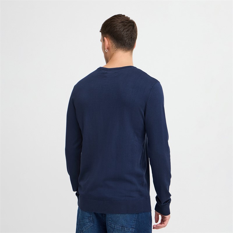 Blend Herren Strickpullover Dress Blues