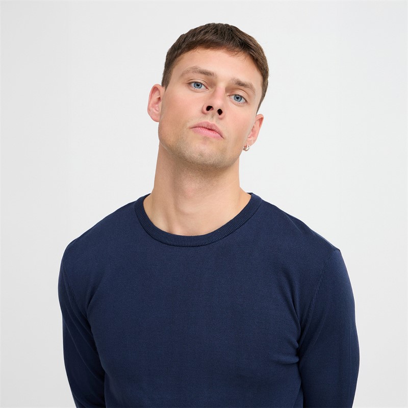 Blend Herren Strickpullover Dress Blues
