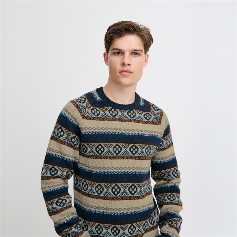 Blend Sweter z dzianiny dla niego kolor sukienka Blues