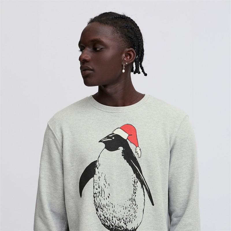 Blend Sweatshirt de Noël Homme Stone Mix