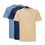 Blend Herren 3er-Pack T Shirts Provincialb/Cornstalk/Dress Blue Provincialb,Cornstalk,Dressb