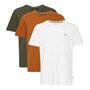 Blend Herren 3er-Pack T Shirts Vanille/Wald Nacht/Karamell Vanilla,Forestnight,Caramel