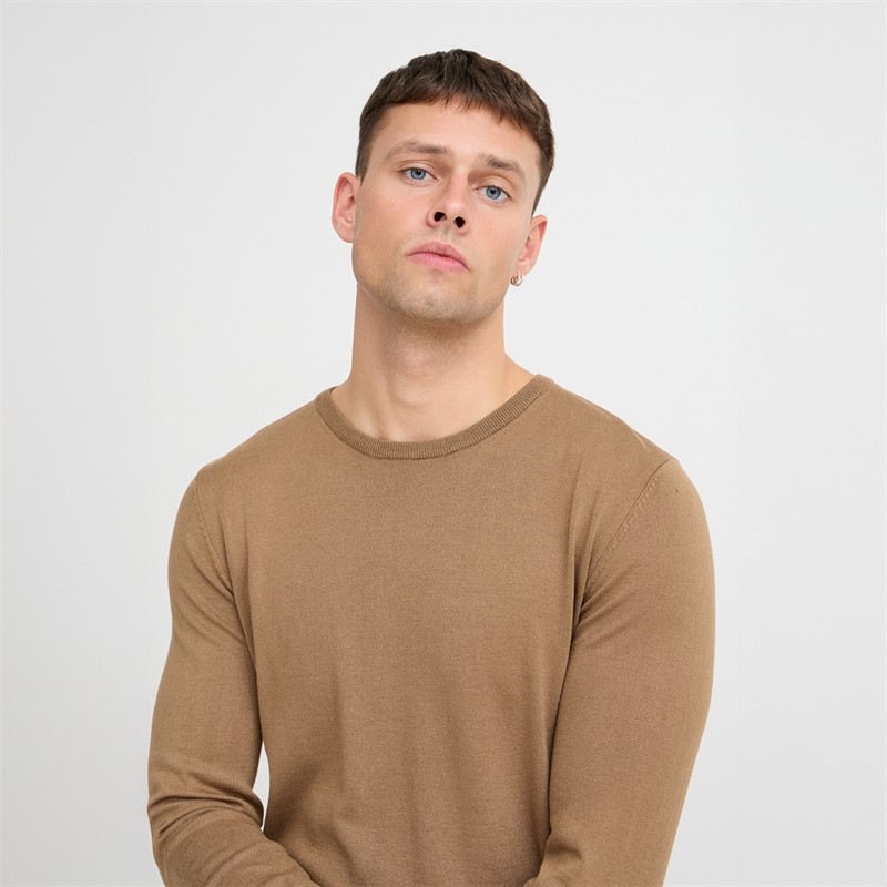 Blend Herren Strickpullover Otter
