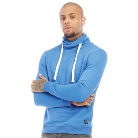 Blend Heren Sweater Gemeleerd Blauw blend kopen in de aanbieding Blend Heren Sweater Gemeleerd Blauw blend kopen in de aanbieding