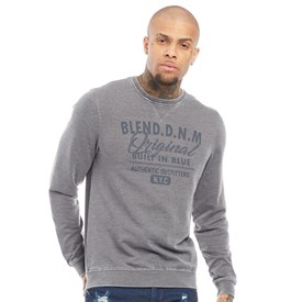 Blend Heren Sweater Gemeleerd Middelgrijs blend kopen in de aanbieding Blend Heren Sweater Gemeleerd Middelgrijs blend kopen in de aanbieding