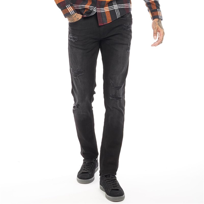 Buy Blend Mens Jet Slim Fit Jeans Denim Black