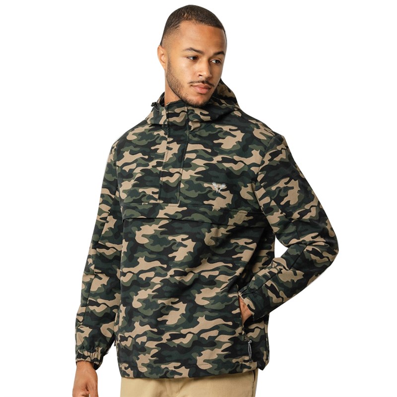 Fat Moose Herre Maverick Ripstop Anorak Jakke Camo