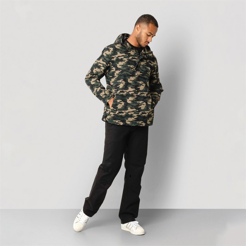 Fat Moose Herre Maverick Ripstop Anorak Jakke Camo