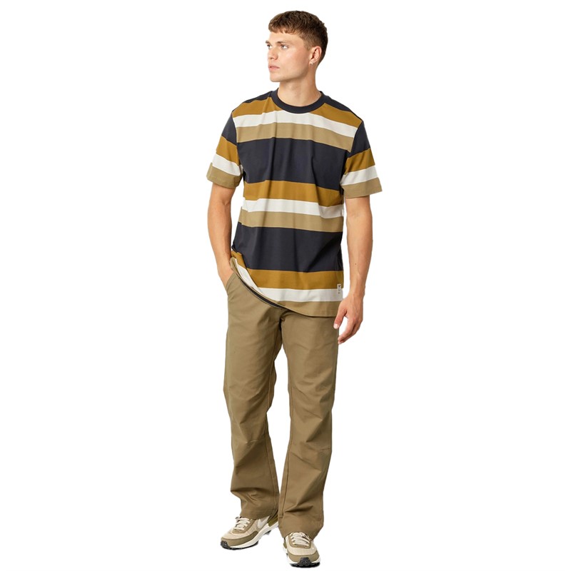 Fat Moose T-Shirts Caleb Cotton Homme Multicolore
