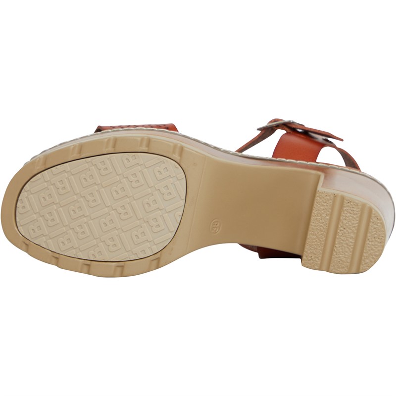 Refresh Womens 170777 PU Sandals Camel