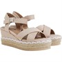 Refresh Womens 170587 Microfiber Sandals Beige