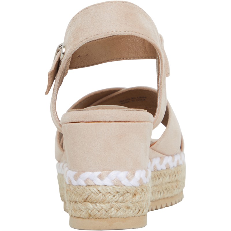 Refresh Womens 170587 Microfiber Sandals Beige