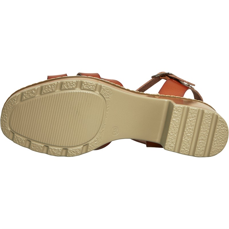 Refresh Womens 170786 PU Sandals Camel