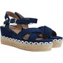 Refresh Womens 170587 Microfiber Sandals Navy