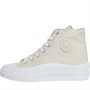 Refresh Womens 170676 Hi-Top Canvas Trainers Beige