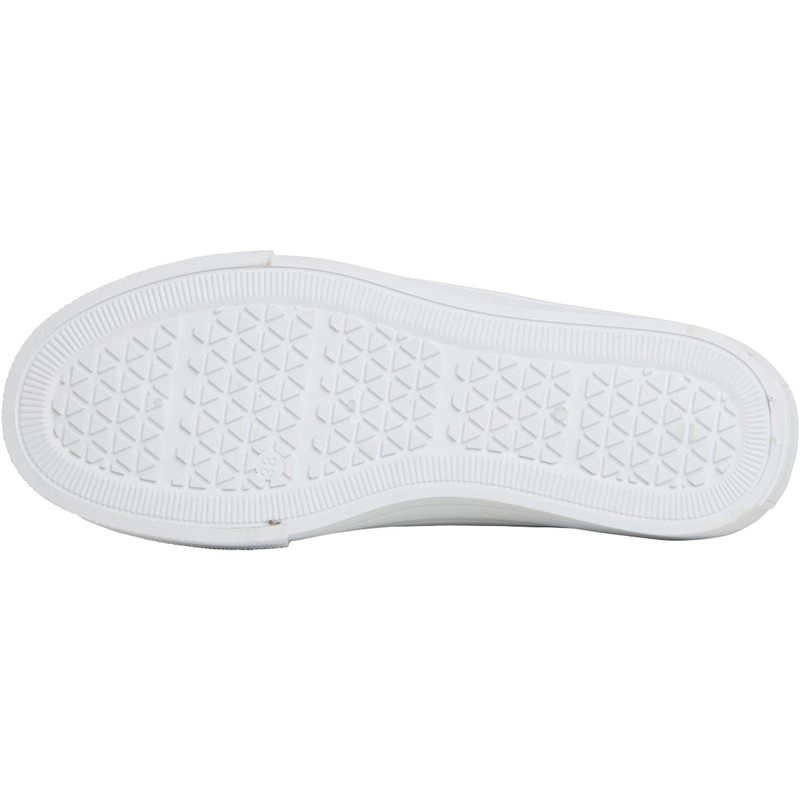 Refresh Womens 170676 Hi-Top Canvas Trainers Beige