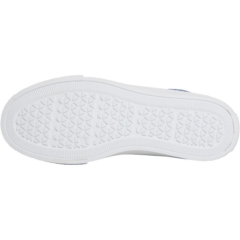 Refresh Womens 170676 Hi-Top Canvas Trainers Jeans