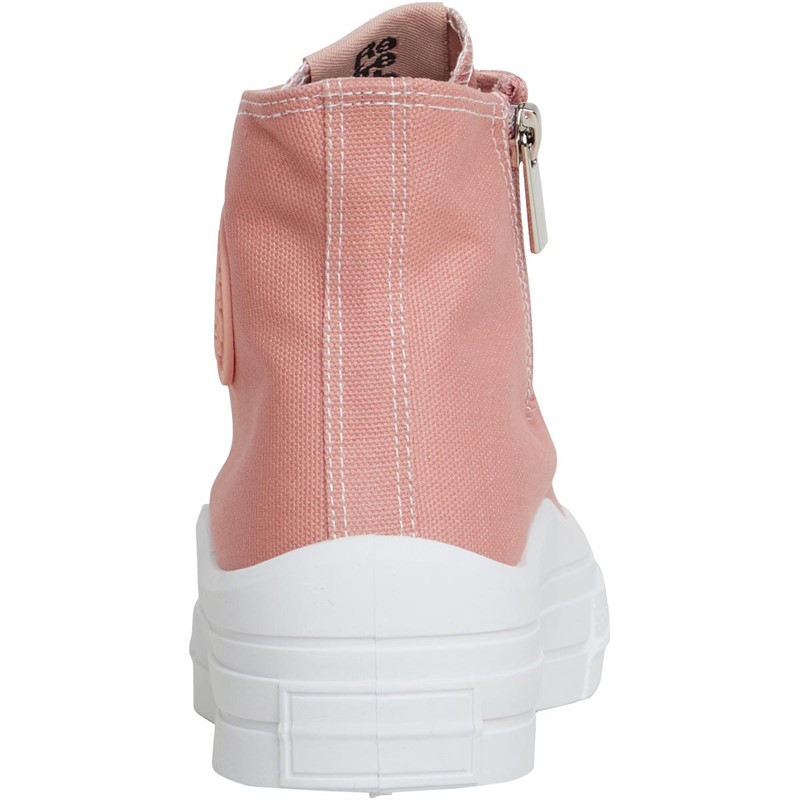 Refresh Womens 170676 Canvas Ankle Boots Nude