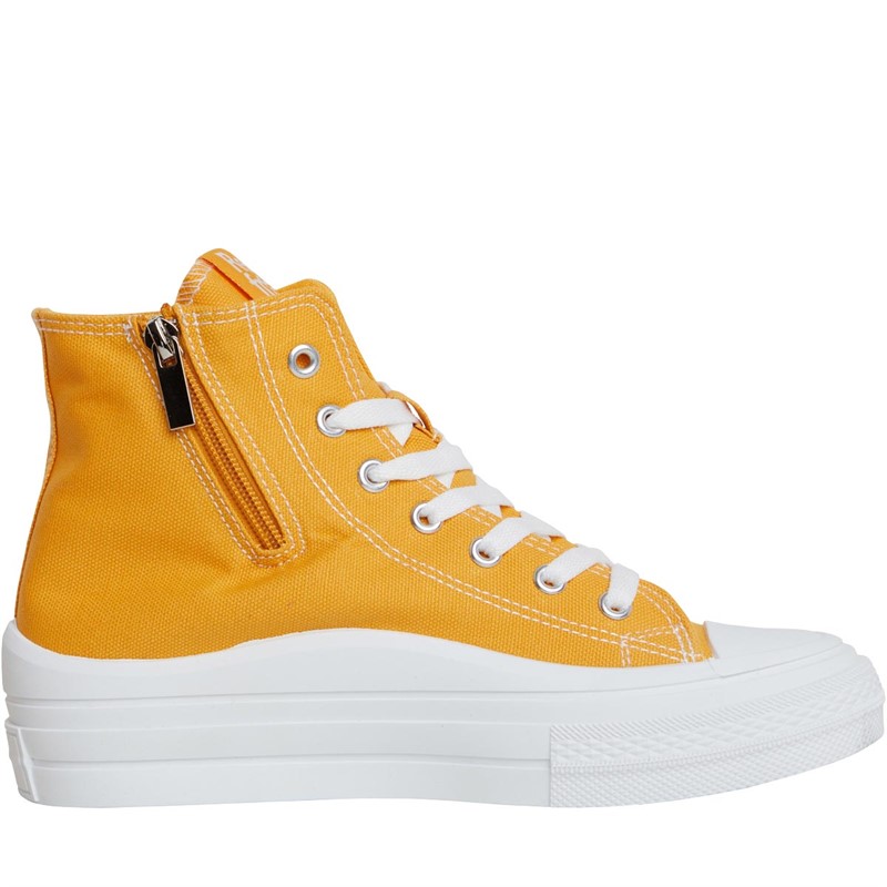 Buy Refresh Womens 170676 Hi-Top Canvas Trainers Panama