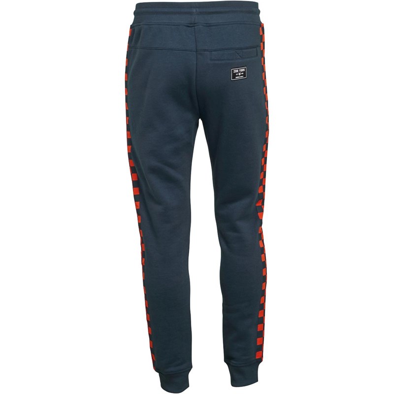 Buy Zoo York Mens Bickle Sweat Pants Blue Wing Teal/Fire Cracker