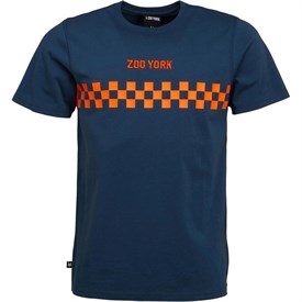 Zoo York Heren Taxi Grafisch T Shirt Marineblauw zoo york kopen in de aanbieding