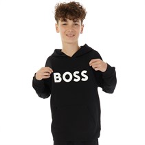 BOSS Boys Hooded Sweatshirt Black