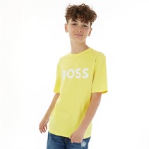 BOSS Jongens T-shirt Strogeel