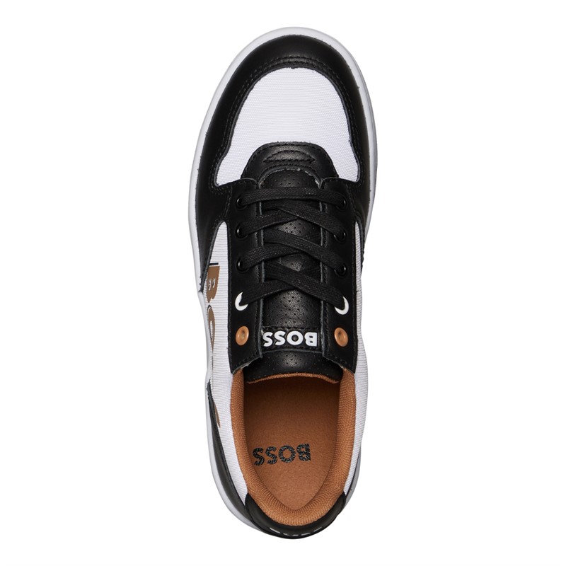 BOSS Junior Boys Casual 2 D2 Trainers Black