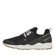 BOSS Junior Boys Elastic Logo Trainers Black