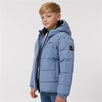 BOSS Boys Puffer Jacket Medium Grey