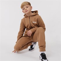 BOSS Boys Textile Tracksuit Cookie