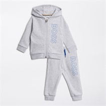 BOSS Baby Boys Tracksuit Chine Grey