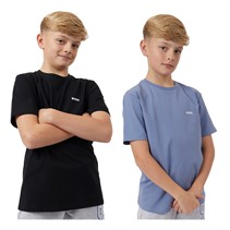 BOSS Jongens T-shirts Set van 2 Zwart Blauw