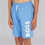 BOSS Short de Bain Garçon Marine