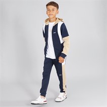 BOSS Boys Hoodie And Joggers Tracksuit Navy