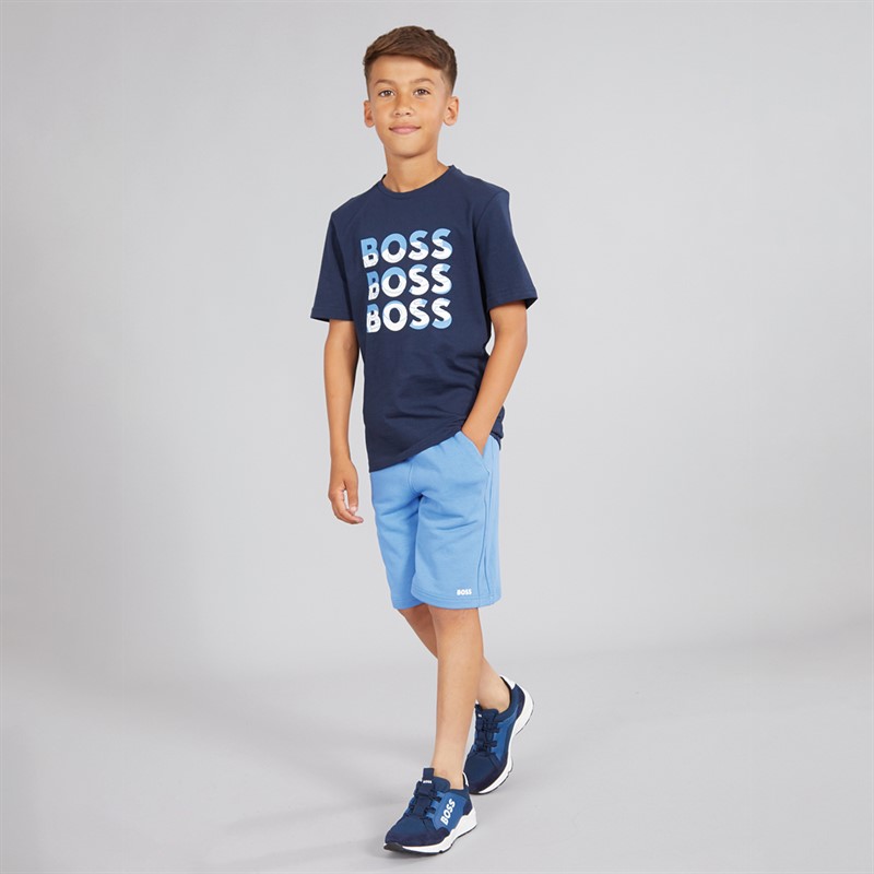 BOSS Shorts Garçon Marine