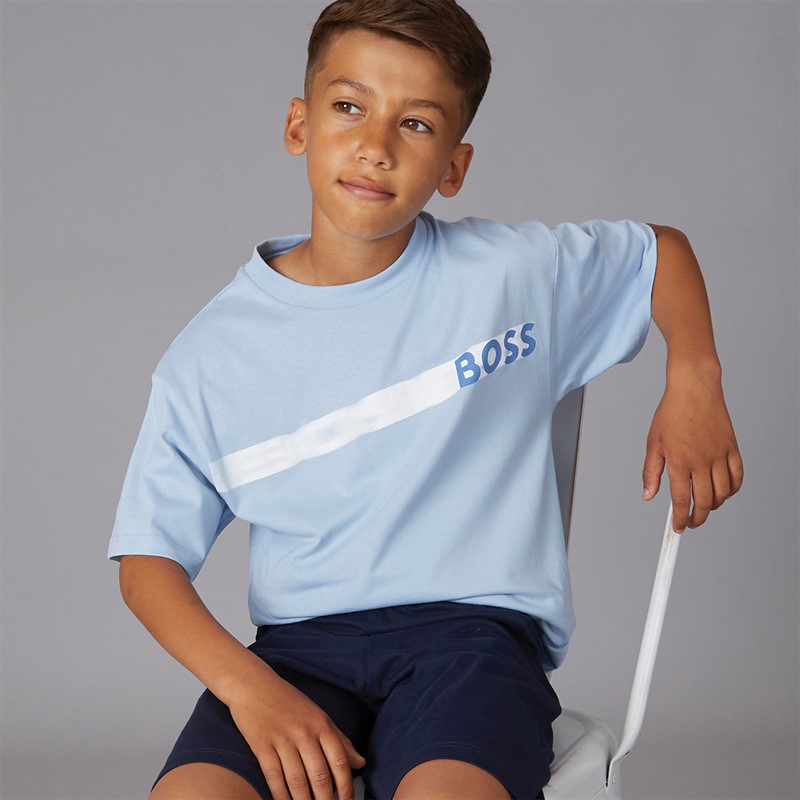 BOSS Ensemble Garçon Bleu Persan