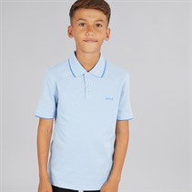 BOSS Boys Short Sleeve Polo Persian Blue