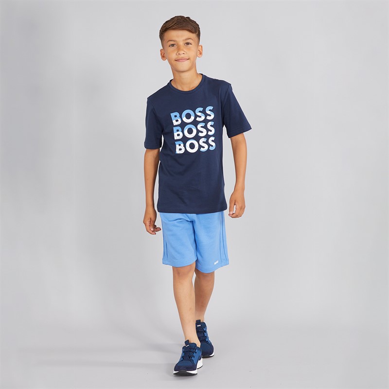 BOSS T-shirt Garçon Marine