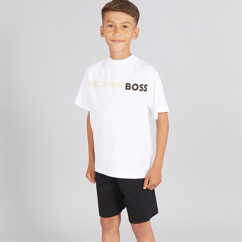 BOSS Ensemble Garçon Blanc