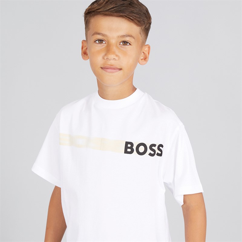 BOSS Ensemble Garçon Blanc