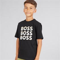 BOSS Boys T-Shirt Black