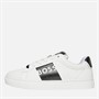 BOSS Junior Jongens Cupsole Trainers Wit